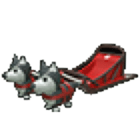 Husky Sled - Ultra-Rare from Winter 2022